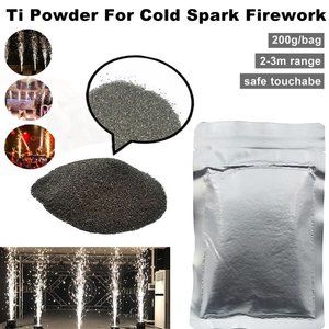 Cold Spark Powder for Indoor or Outdoor Use - Titanium Alloy Granules Stage Effe